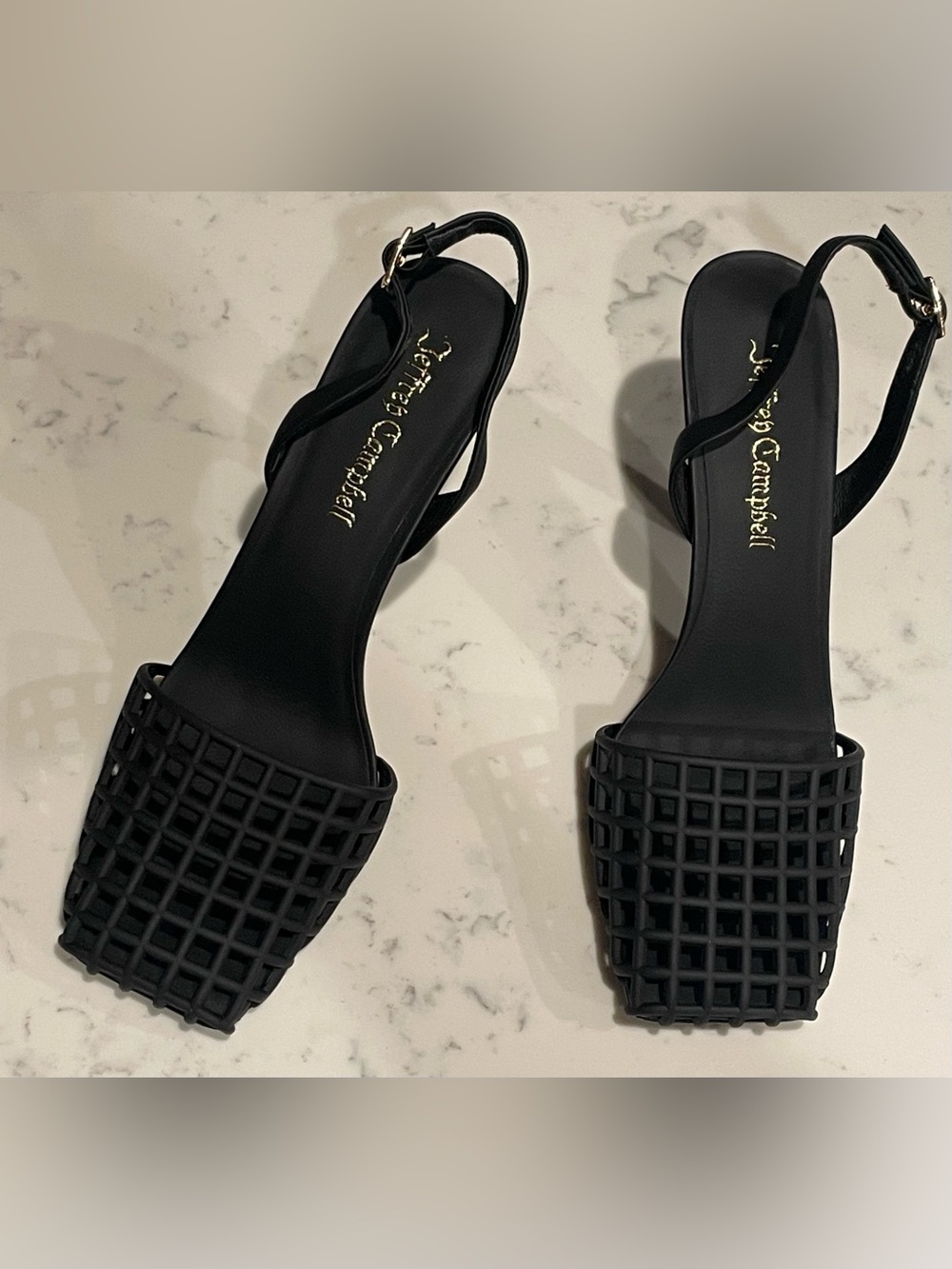 JEFFREY CAMPBELL Aviary Slingback Jelly Pump NWOT - Picture 2 of 16